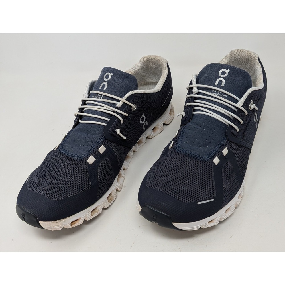 OnCloud 5 Men's Size 12 Midnight White Shoes 59.98916 On Cloud - No Insoles